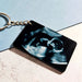 Personalised Baby Scan Photo Keyring