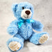 Personalised Baby Teddy Bear With Birth Details - Plush Toy Customised With Name, Birthdate & Weight