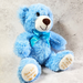 Personalised Baby Teddy Bear With Birth Details - Plush Toy Customised With Name, Birthdate & Weight