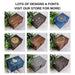 Personalised Crystal Box I Crystal Storage Organiser Box I Rock Collection Box