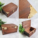 Personalised Floral Name Keepsake Box - Wedding Anniversary Memory Box - Birthday Gift Box