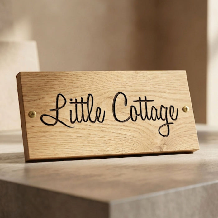 Personalised Front Door Plaque