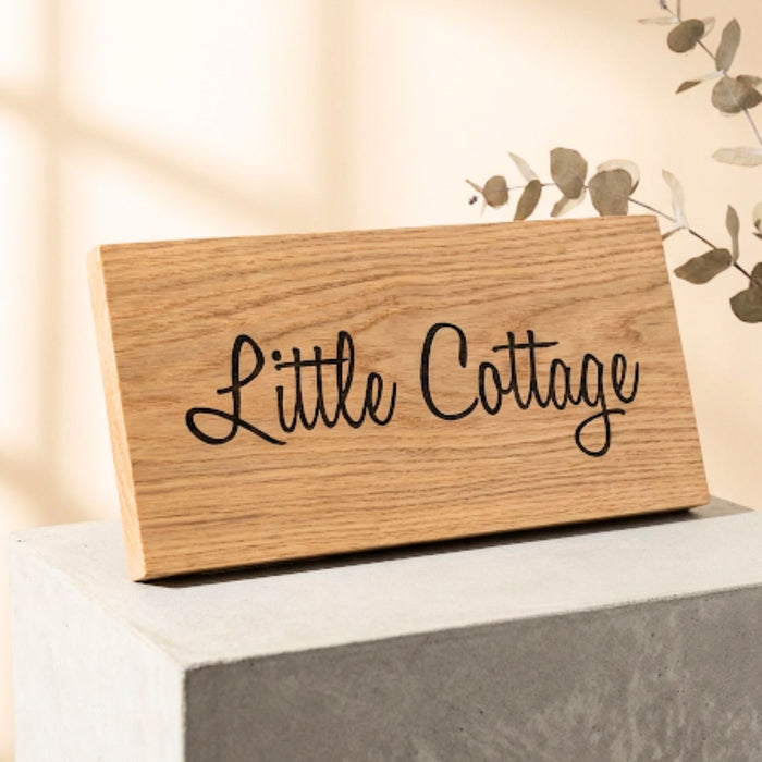 Personalised Front Door Plaque