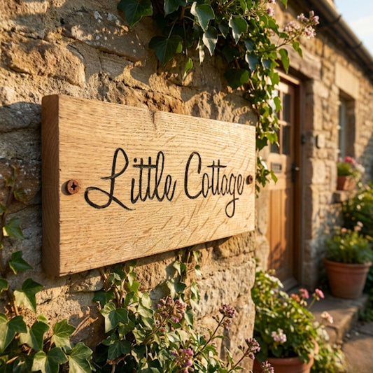 Personalised Front Door Plaque