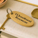 Personalised Glamping Campsite Keyring