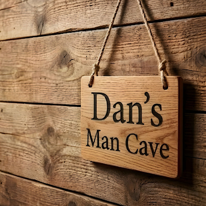 Personalised Man Cave sign