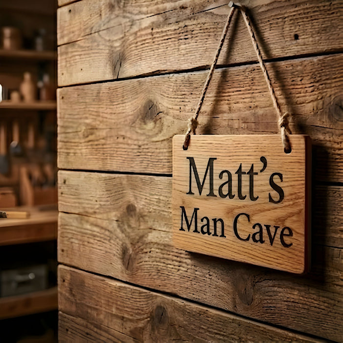 Personalised Man Cave sign