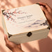 Personalised Memorial Keepsake Box with Lock, Wooden Memory Box, Luxury Sympathy & Bereavement Gift