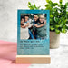 Personalised Metal Family Photo Print with Stand