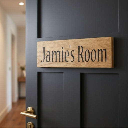 Personalised Name Room Plaque