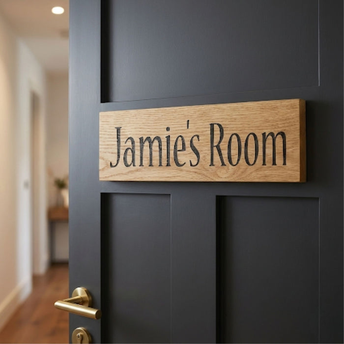 Personalised Name Room Plaque