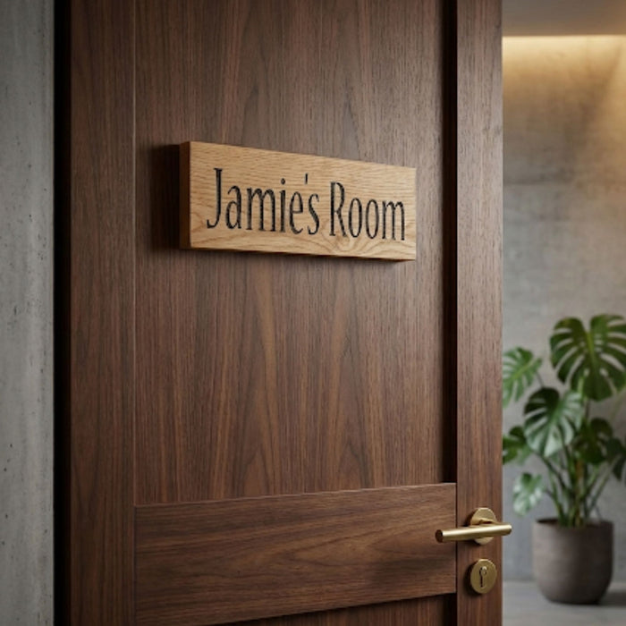 Personalised Name Room Plaque