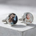 Personalised Photo Cufflinks - Birthday Wedding Gift For Him