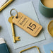 Personalised QR Code Keyring I Custom Wooden Scanable Website Keyring I Engraved Business QR Code Keychain