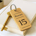 Personalised QR Code Keyring I Custom Wooden Scanable Website Keyring I Engraved Business QR Code Keychain