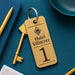 Personalised QR Code Keyring I Wooden Scanable Website Keyring I Custom QR Code Keychain