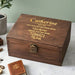 Personalised Retirement Memory Box Gift I Boss Coworker Job Leaving Present