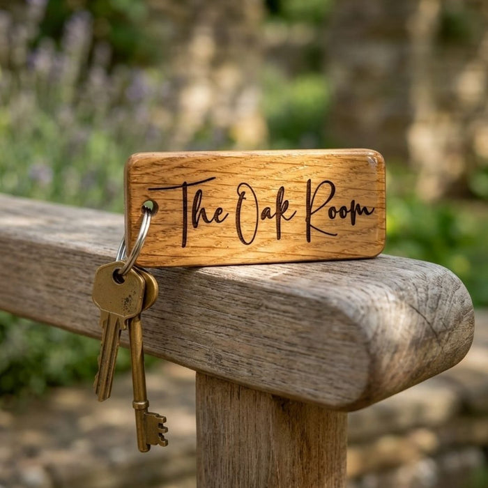 Personalised Room Name Keyring