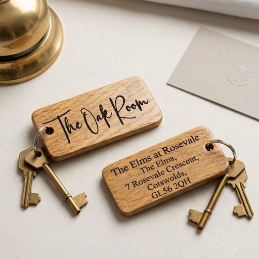 Personalised Room Name Keyring