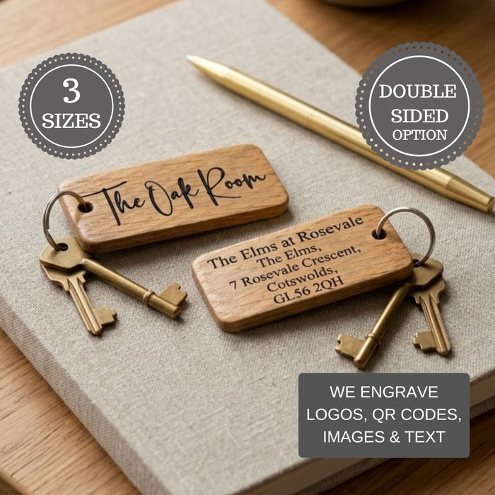 Personalised Room Name Keyring