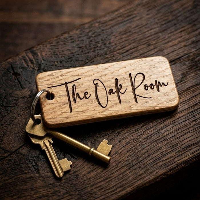 Personalised Room Name Keyring