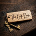 Personalised Room Name Keyring