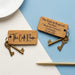 Personalised Room Name Keyring