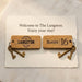 Personalised Room Name Keyring I Engraved Hotel AirBnB Bed & Breakfast Keyring I Room Number Keychain
