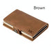Personalised Slim Men’s Wallet with RFID Blocking, Pop-Up Card Holder & Money Clip