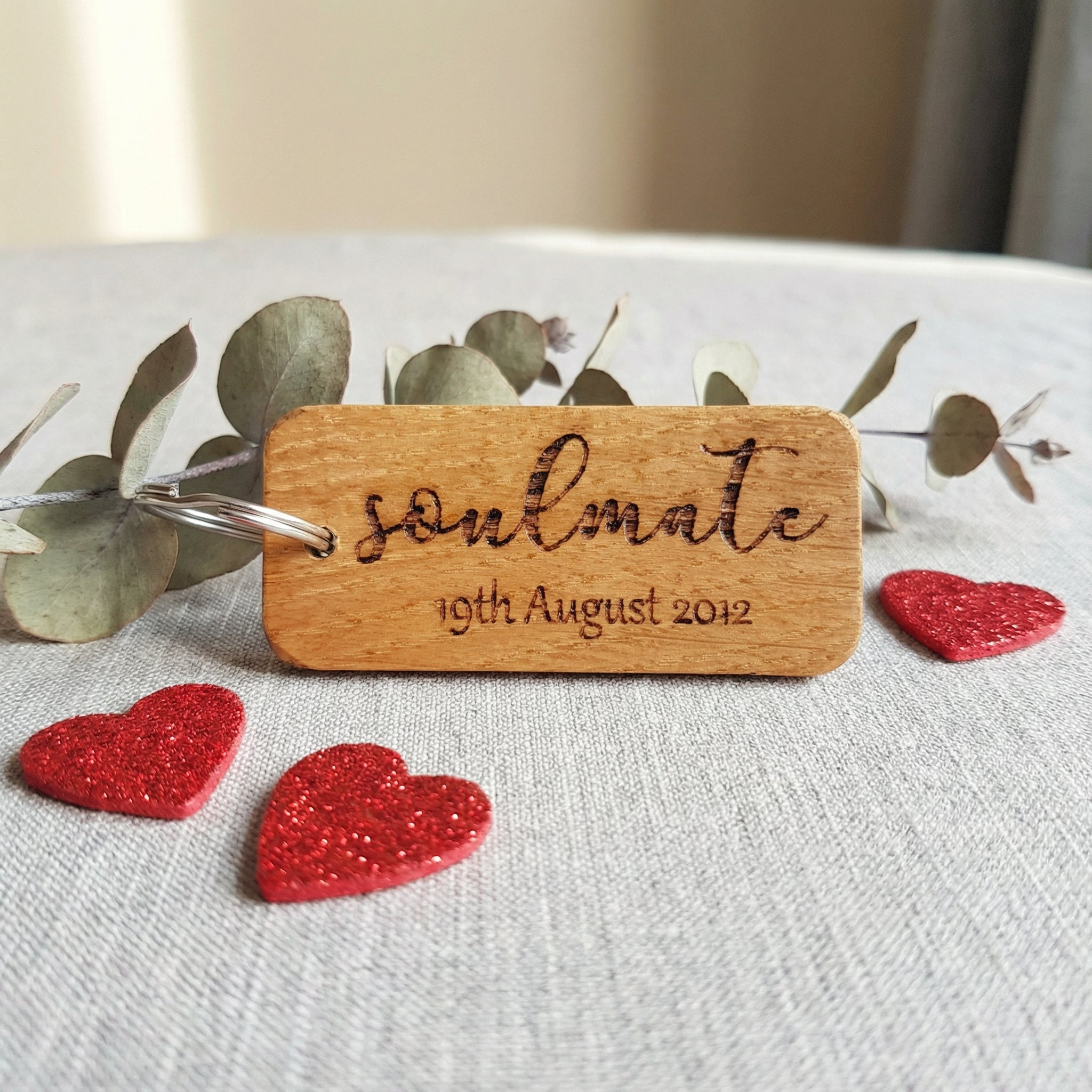 Personalised Soulmate Keyring