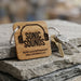 Personalised Square Logo Keyring