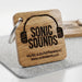 Personalised Square Logo Keyring