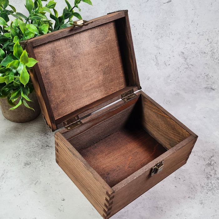 Personalised Wooden Hotel Guest Welcome Box
