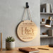 Personalised Wooden Office Sign I Home Office Decor I Hanging Door Wall Sign