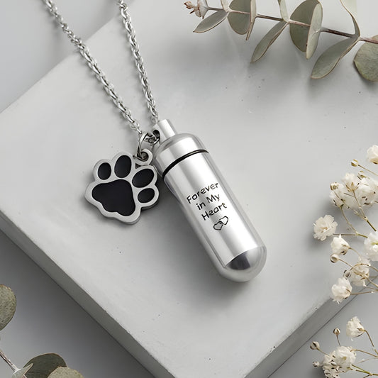 Pet Cremation Ashes Necklace
