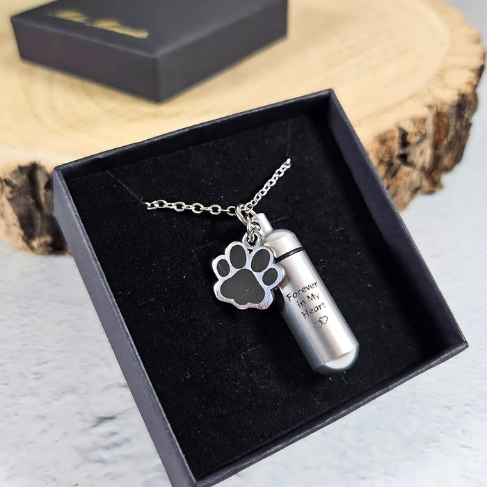 Pet Cremation Ashes Necklace