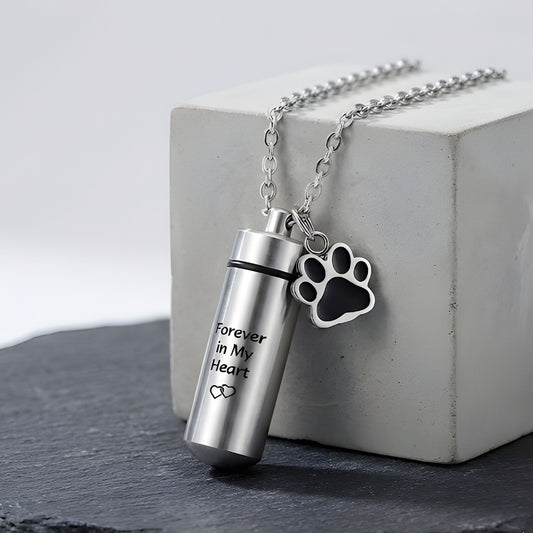 Pet Cremation Ashes Necklace
