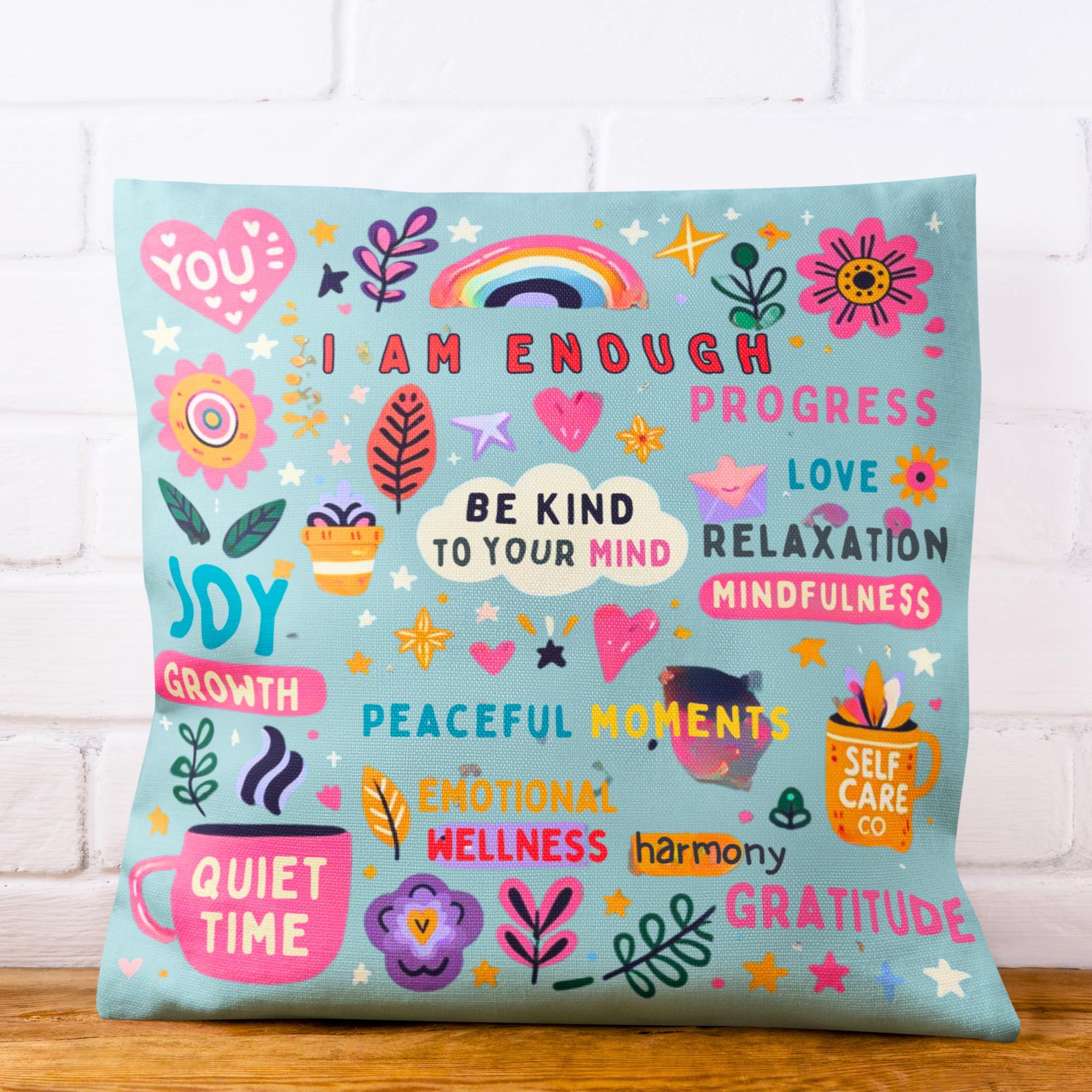 Affirmation Rugs Positive Affirmations Inspirational Cushion I Home Decor New Home Gift ...