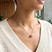Precious Birthstone Pendant Necklace