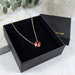 Precious Birthstone Pendant Necklace