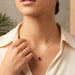 Precious Birthstone Pendant Necklace
