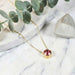 Precious Birthstone Pendant Necklace