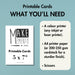 Printable 18th Birthday Card | Adult Entrance Ticket Design | Instant Download
