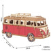 Retro Campervan 3D Wooden Puzzle – DIY Campervan Model Kit