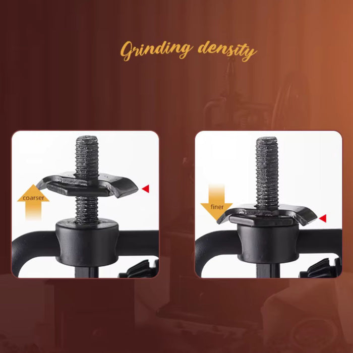 Retro Manual Coffee Grinder – Ferris Wheel Hand Coffee Grinder with Burr Mechanism