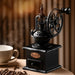 Retro Manual Coffee Grinder – Ferris Wheel Hand Coffee Grinder with Burr Mechanism