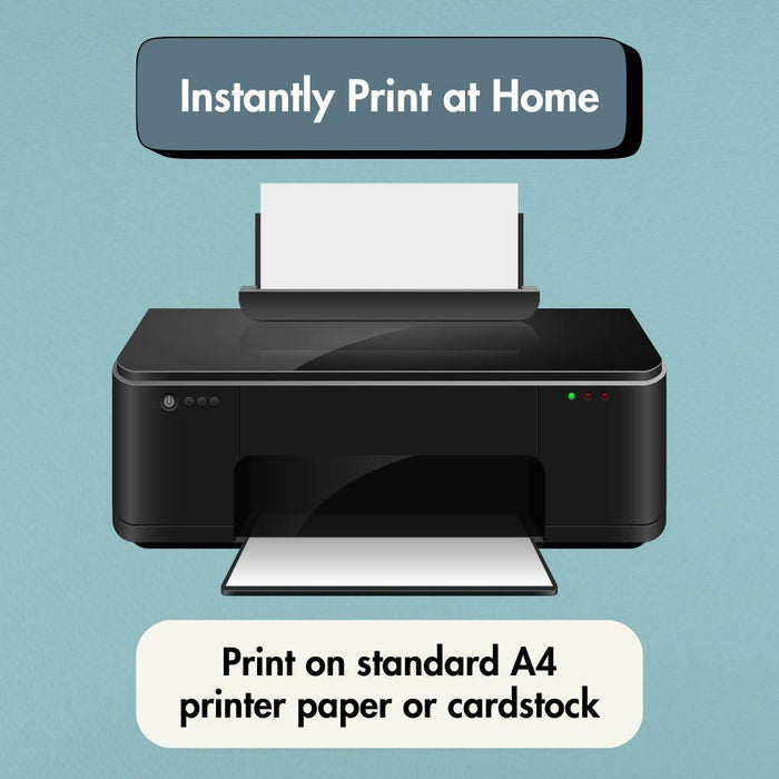 Retro Vinyl Printable Valentine’s Card | Instant Download