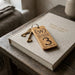 Room Number Keyring, Personalised Wooden Keyring, Custom B&B Keyring, Boutique Hotel Room Key Fob, Numbered Guest Room Keychain, Business Logo Key Tag