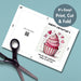 Sweet Cupcake Printable Valentine's Card | Instant Download