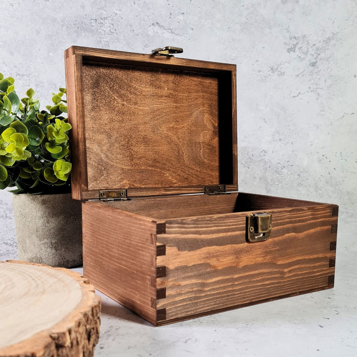 Tree of Life Memory Box I Personalised Large Wooden Family Keepsake Chest - - 6 Sizes Small to XLarge